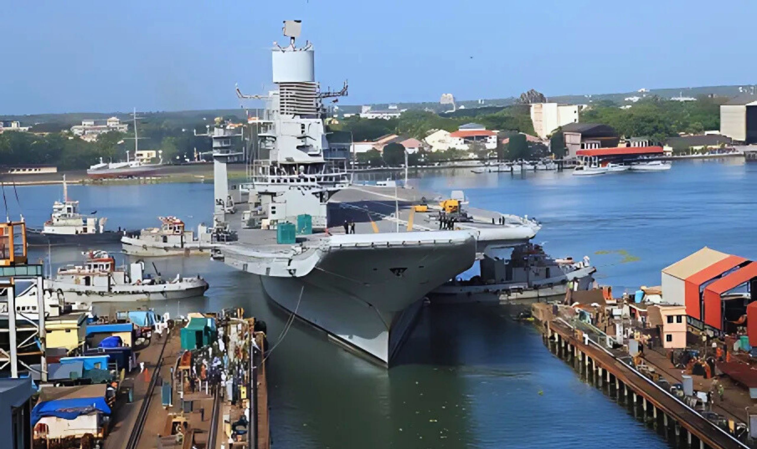 Cochin Shipyard Shares Up 2% on Drydocks World Tie-Up